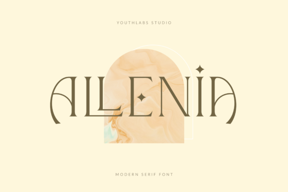 Alzenia: A Stylish Typeface for a Polished Brand Identity