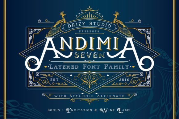 Andimia: A Serif Typeface for Confident Digital Design