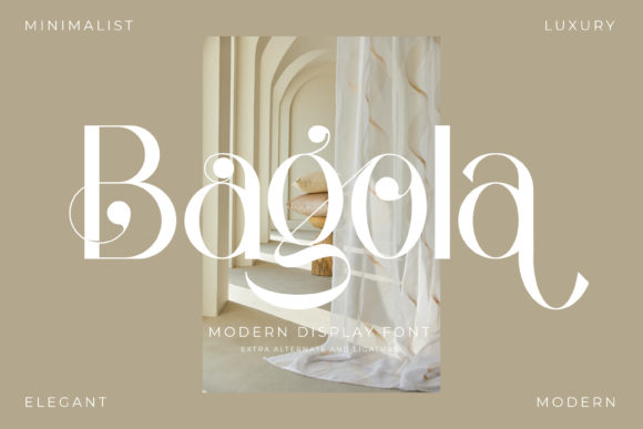 Bagola: A Serif Font That Elevates Your Brand Design