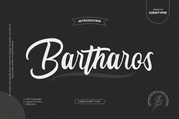 Bartharos: A Script Font for Building a Stronger Brand