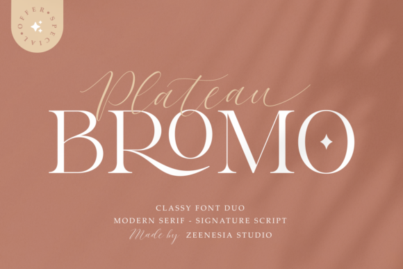 Bromo Plateau: A Typeface That Elevates Handmade Creations