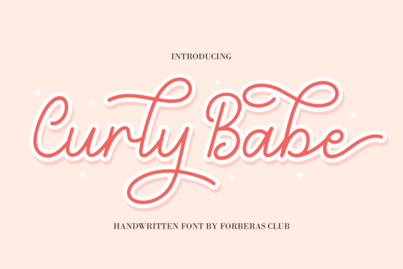 Curly Babe: A Script Font That Elevates Your Web Design
