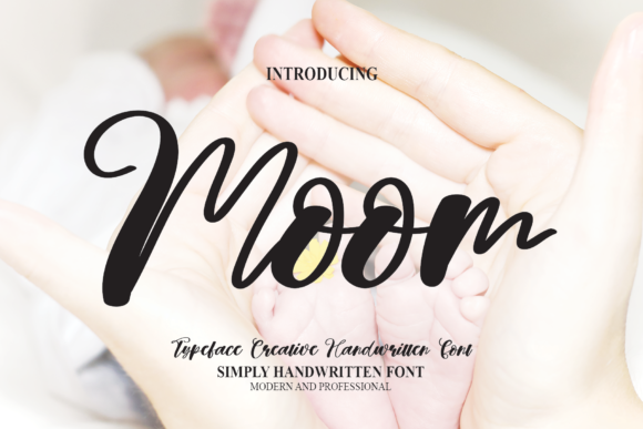 Elevate Your Brand with the Moom Handwritten Font