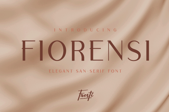 Fiorensi Font: A Polished Touch for Your Brand’s Visual Identity