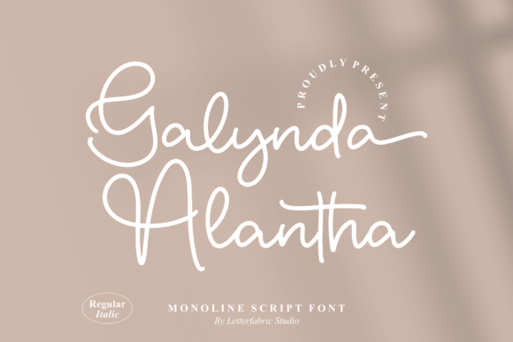 Galynda Alantha Font: A Polished Touch for Small Business Branding