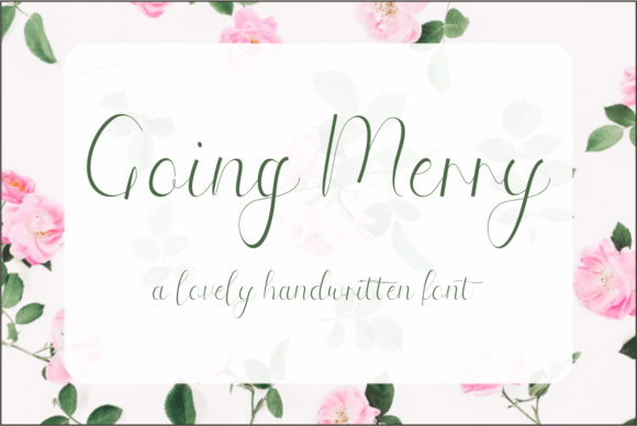 Going Merry: A Handwritten Typeface for Modern Web Design
