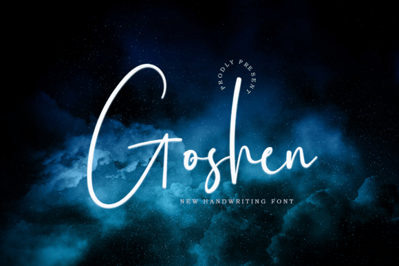 Goshen Font: A Handwritten Typeface That Elevates Digital Design