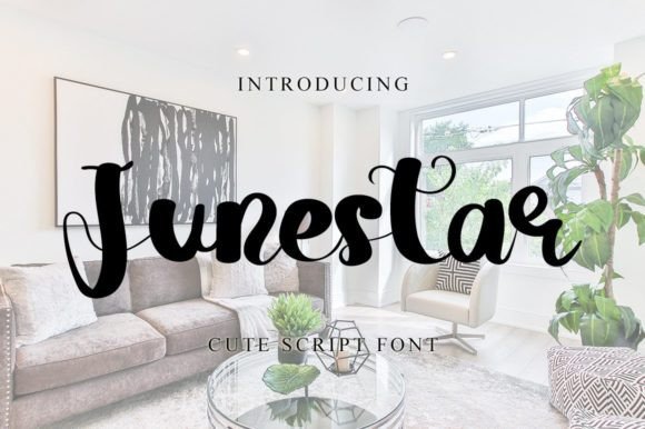 Junestar: A Fresh Script Font for Memorable Marketing