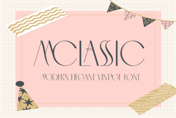 Mclassic Typeface: A Refined Choice for Editorial Design