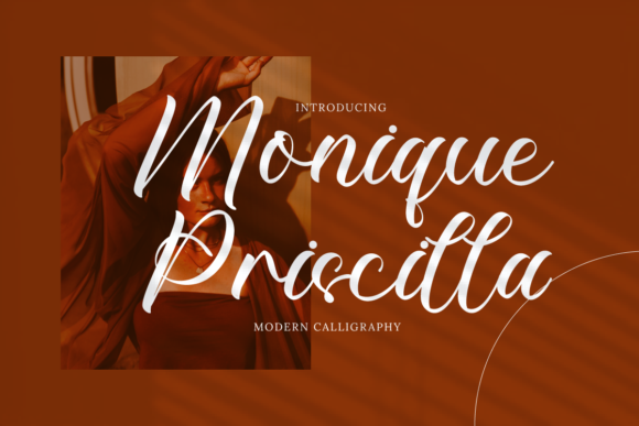 Monique Priscilla: A Handwritten Typeface for Modern Branding