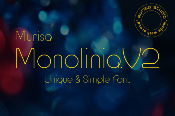 Monolinia: A Modern Typeface for Impactful Campaigns