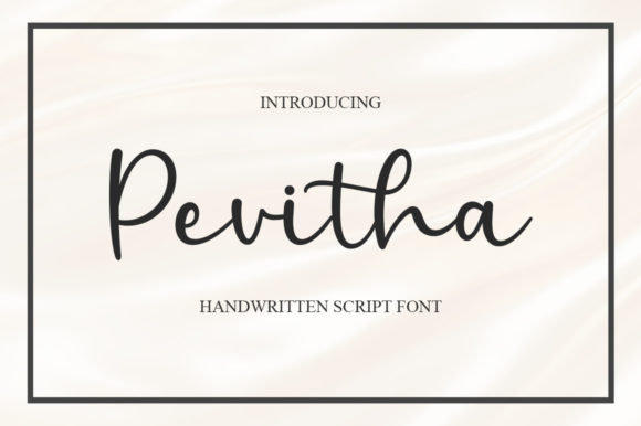 Pevitha Font: A Beautiful Typeface for Polished Branding