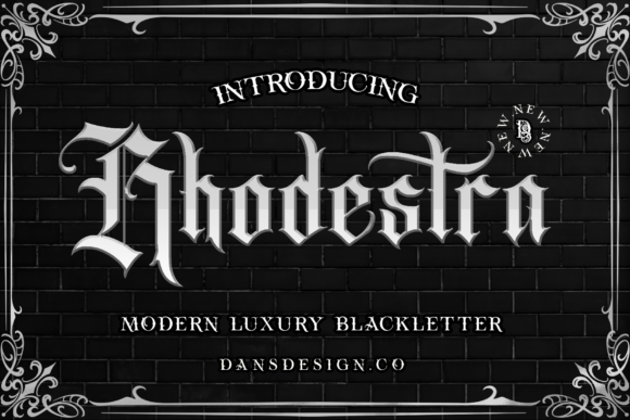 Rhodestra Font: A Bold Typeface for Digital Branding