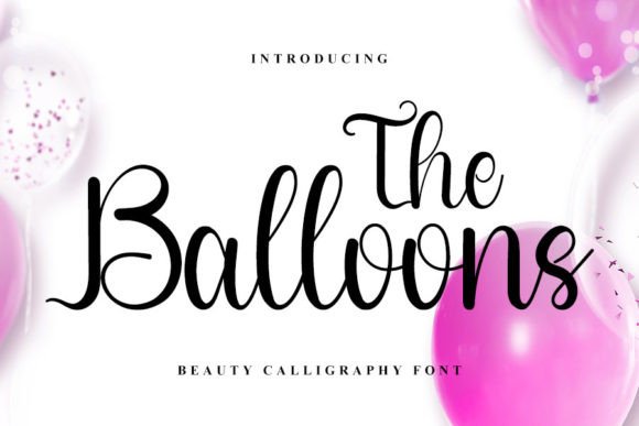 The Balloons: A Handwritten Typeface That Elevates Your Web Design