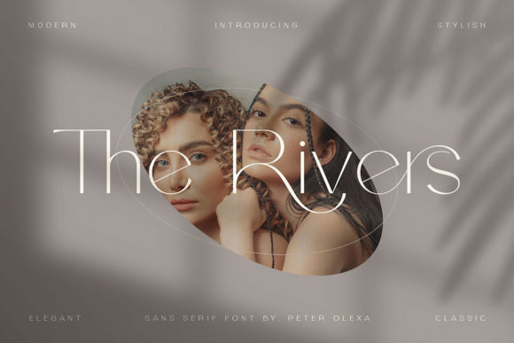 The Rivers Font: A Modern Typeface for Editorial Elegance
