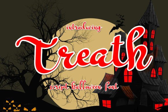 Treath Font: A Joyful Typeface for Creative Branding