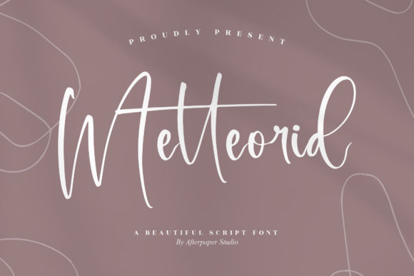 Why Marketers Love the Metteorid Script Font